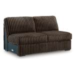 Midnight-Madness 4-Piece Sectional and Oversized Accent Ottoman - Image 10