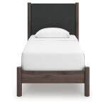 Pamytta Twin Upholstered Panel Platform Bed - Image 4