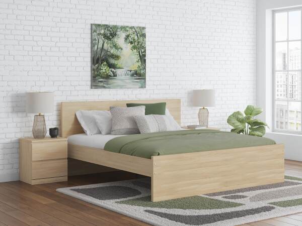 Onita Queen Panel Platform Bed - Image 3