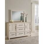 Shaybrock Queen Panel Bed, Dresser and Mirror - Image 5