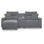 Modmax II 3-Piece Power Reclining Sectional with Chaise and Console