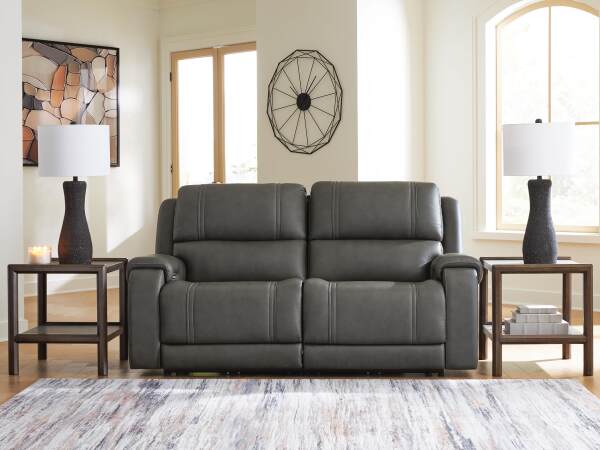 5Z - Pittson 2-Piece Power Reclining Sectional Loveseat - Image 3