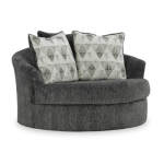 Biddeford Oversized Swivel Accent Chair