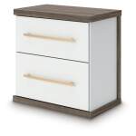 Kendanport Queen Upholstered Bed and 2 Nightstands - Image 16