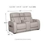 Boyington Power Reclining Loveseat with Console - Image 5