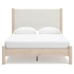 Cadmori Queen Upholstered Panel Bed, Dresser and Nightstand - Image 9