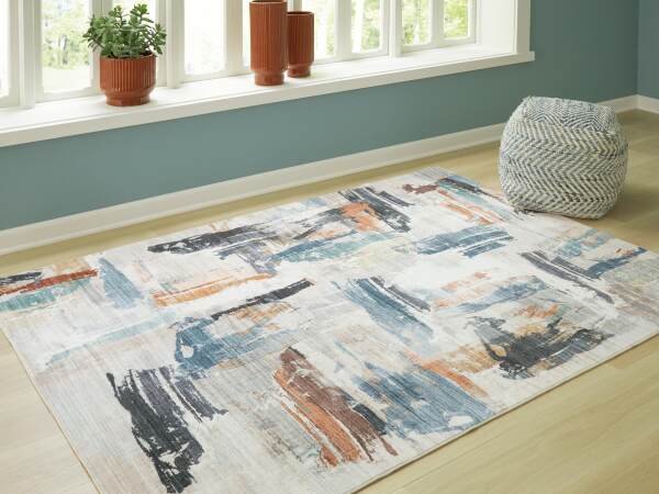 Hessland 5' x 7' Washable Rug - Image 3