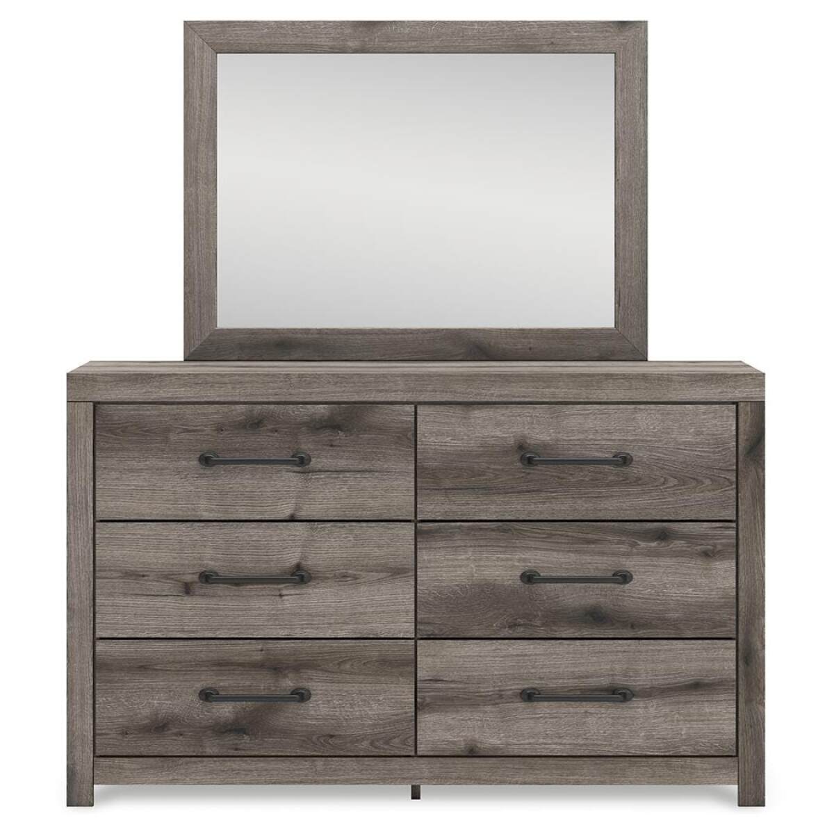 dc5e00a9f1d1fb7c1cf77ae3fdf56598 Graystorm Dresser and Mirror - Image 1