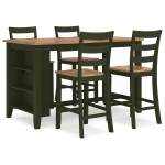 Gesthaven Counter Height Dining Table and 4 Barstools - Image 2