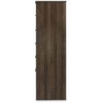 Juararo California King Panel Bed, Dresser, Mirror, Chest and Nightstand - Image 8