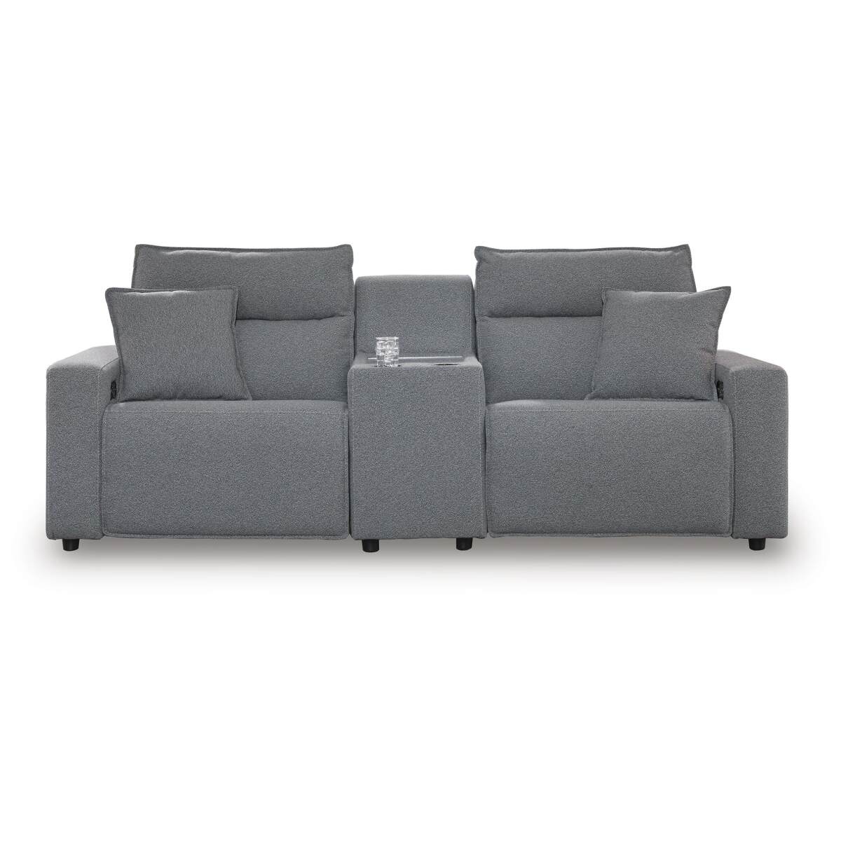 dcde0b9a91c141e8211a2b7fb9f3615a Modmax II 3-Piece Power Reclining Sectional with Console - Image 1