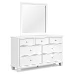 Fortman Queen Panel Bed, Dresser, Mirror and 2 Nightstands - Image 4