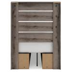 Graystorm Twin Panel Bed with Storage - Image 8