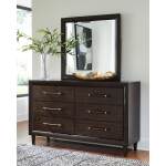 Dantenton Queen Panel Bed, Dresser and Mirror - Image 11