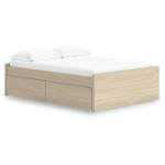 Onita Full Platform Bed with 2 Side Storage