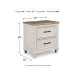 Shaybrock Queen Panel Bed, Dresser, Mirror and Nightstand - Image 11