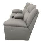 Joel Power Reclining Loveseat w/ Headrest, Lumbar & Console - X49761 - Image 3