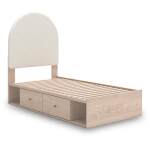 Arloster Twin Upholstered Panel Bed with Storage - Image 5