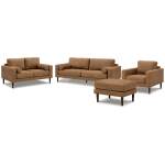 Telora Sofa, Loveseat, Chair and Ottoman
