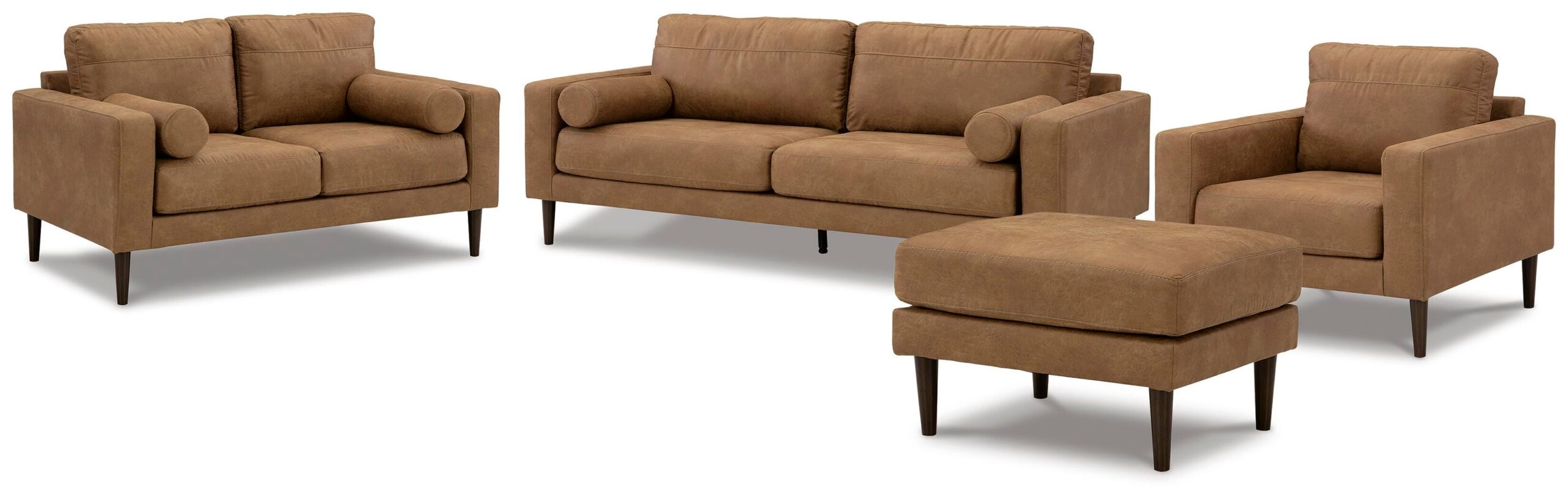 de6da7a219f1fffebcc9dbadc3cd9bf5 Telora Sofa, Loveseat, Chair and Ottoman - Image 1