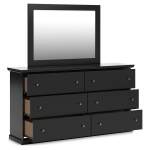 Maribel Full Panel Bed, Dresser, Mirror and Chest - Image 5