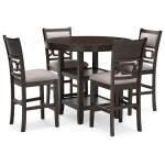 Langwest Counter Height Dining Table and 4 Barstools (Set of 5) - Image 2