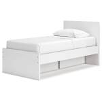 Onita Twin Panel Platform Bed with 1 Side Storage - Image 5