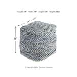 Chevron Pouf - Image 4