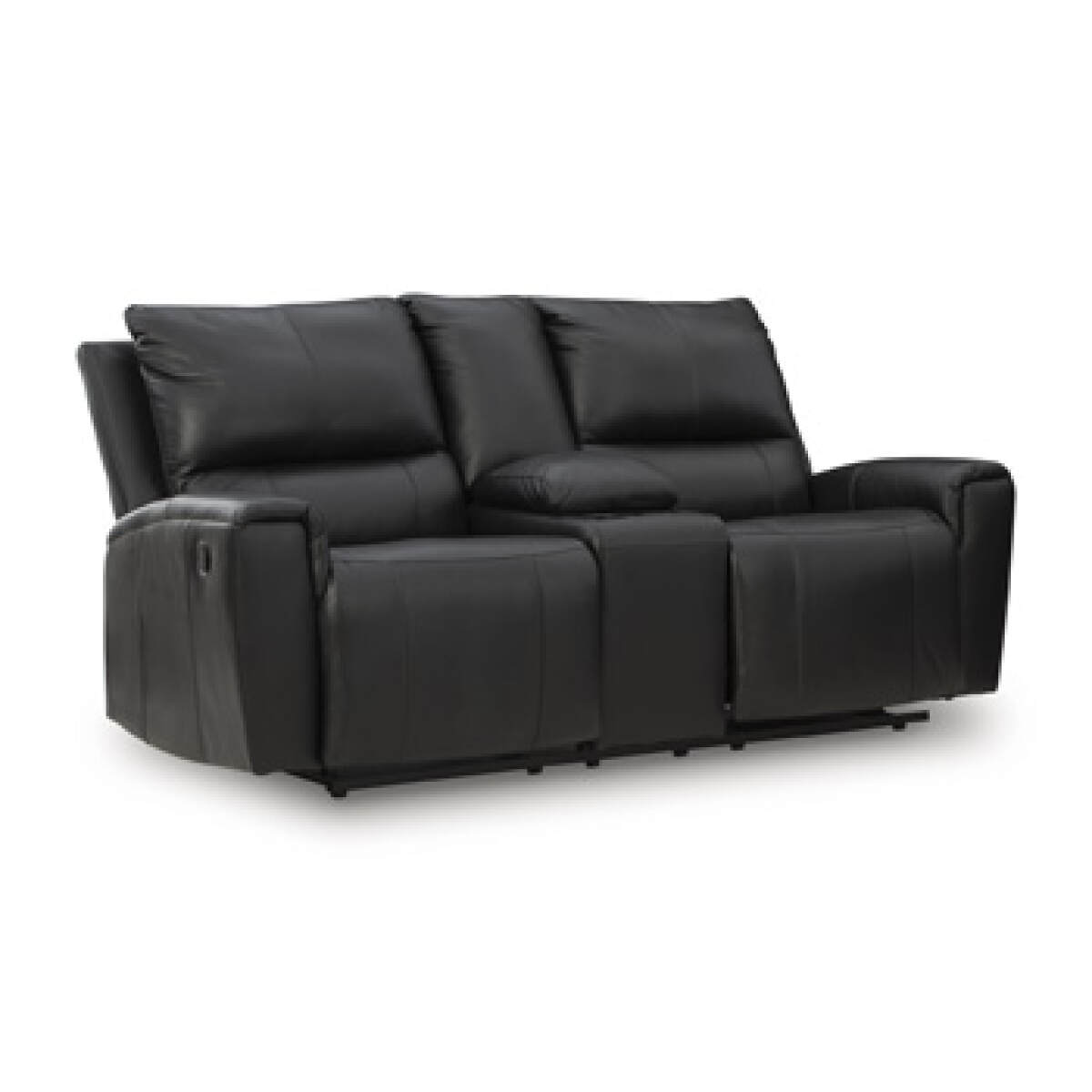 df37aa1de8b62a6405414c1358a4c8f5 Glossmore Reclining Loveseat with Console - Image 1