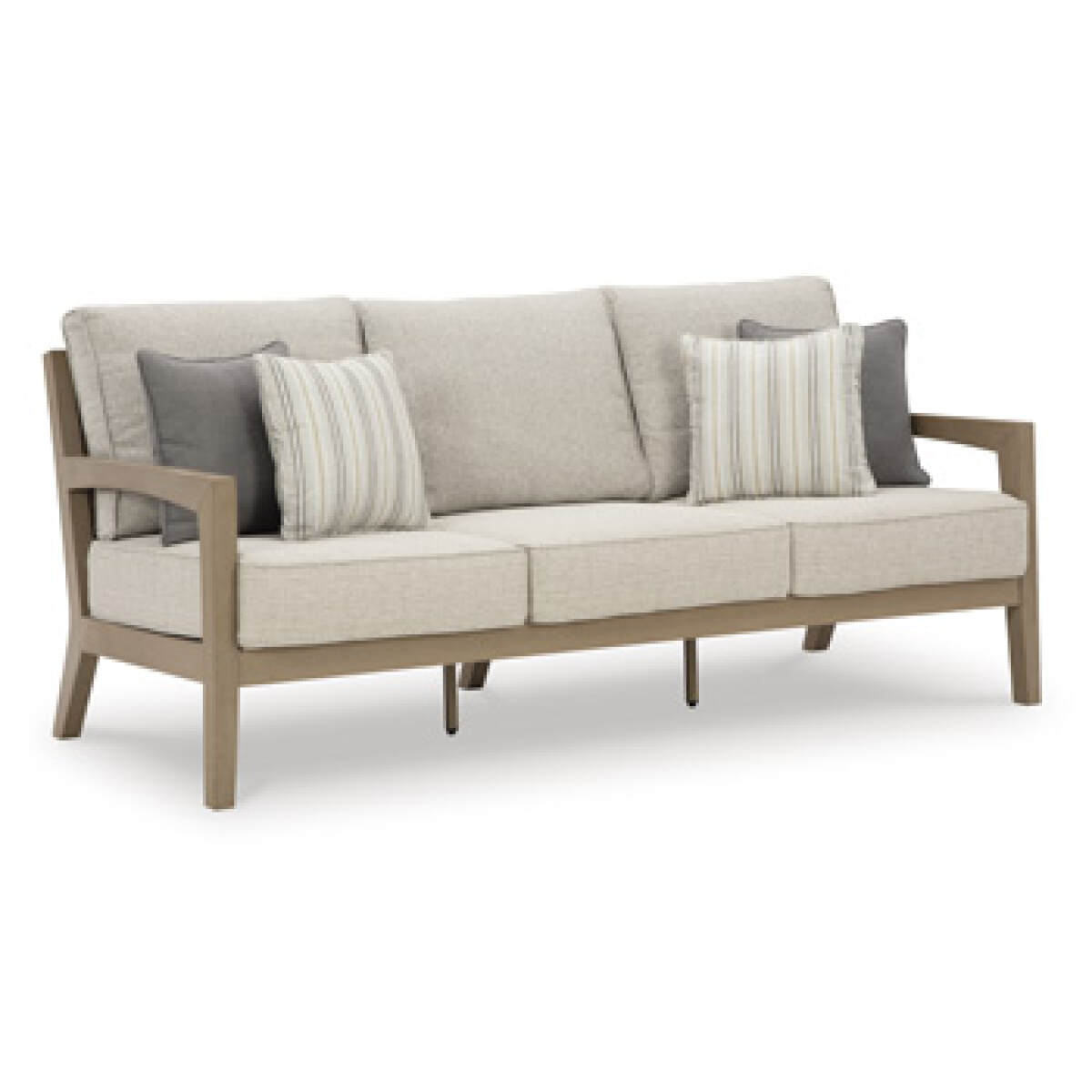 df76ad357fadbabd80d40e3edc42dc96 Hallow Creek Outdoor Sofa with Cushion - Image 1