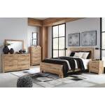 Hyanna Queen Panel Bed, Dresser and Mirror - Image 11