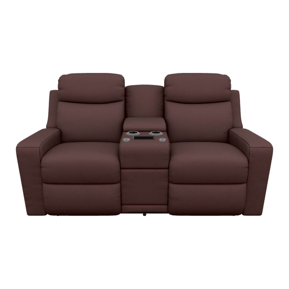 dff9df71f19880fd6822b1649eaac161 Emmons Power Reclining Loveseat w/ Headrest & Console - U49781 - Image 1