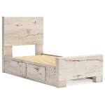 Lawroy Twin Panel Bed with Storage, Dresser and Mirror - Image 13