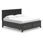Lanolee King Panel Storage Bed