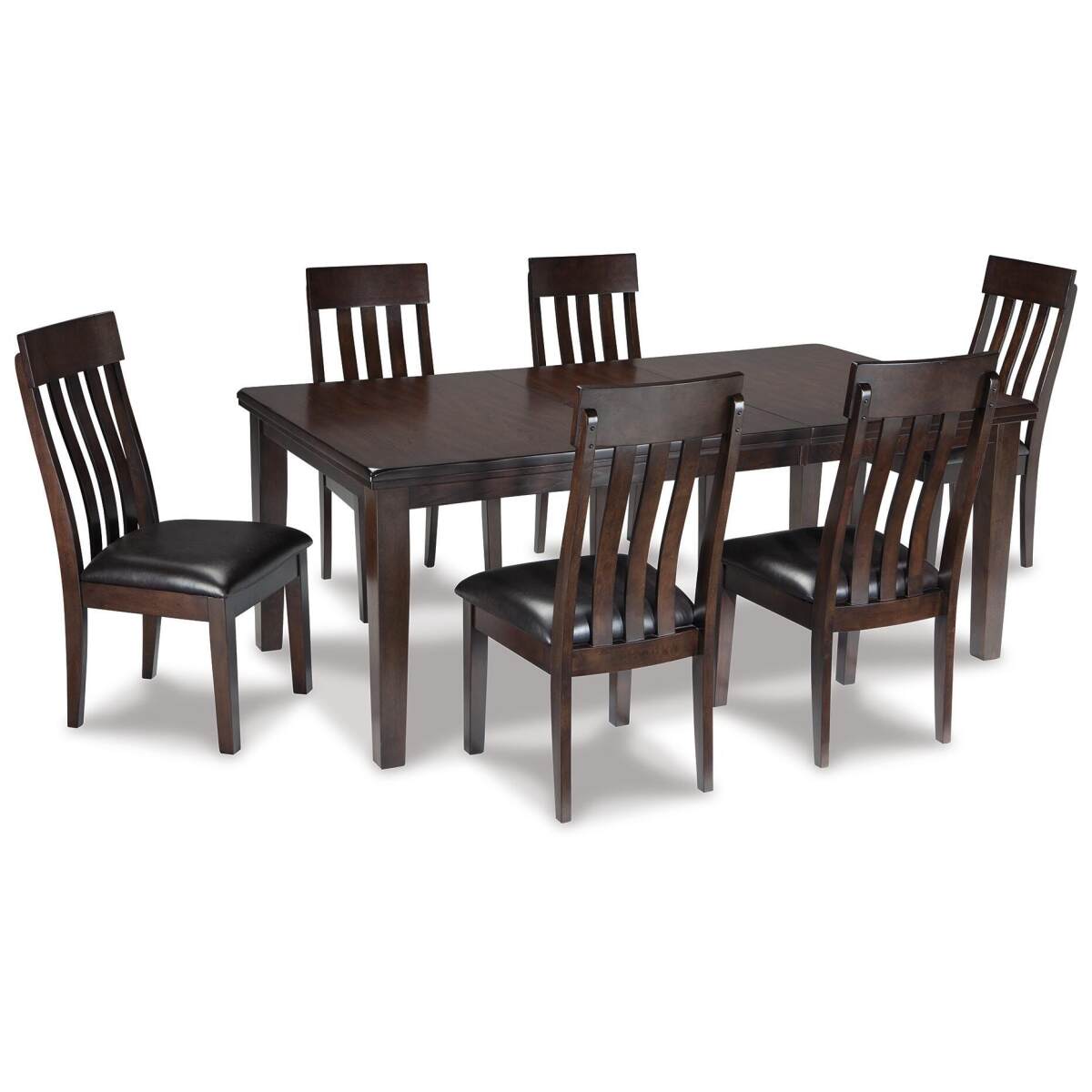 e00742628767f04e4092b8ad9ff06454 Haddigan Dining Table and 6 Chairs - Image 1