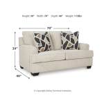 Heartcort Sofa, Loveseat, Oversized Chair and Ottoman - Image 20