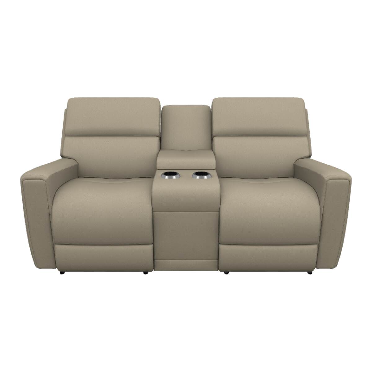 e0542b2b697109f744fd659e1dfa0af2 Apollo Power Reclining Loveseat w/ Headrest & Console - U49757 - Image 1