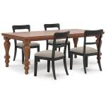 Greddinton Dining Table and 4 Chairs