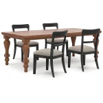 Greddinton Dining Table and 4 Chairs