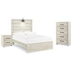 Cambeck Full Panel Bed, Chest and Nightstand