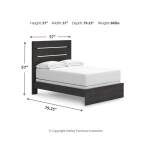 Hollivern Full Panel Bed - Image 5