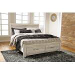 Bellaby King Platform Bed with 2 Storage Drawers - Image 3