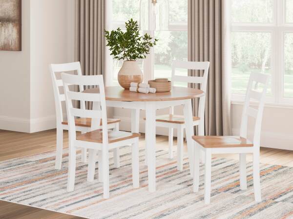 Gesthaven Dining Table and 4 Chairs - Image 3