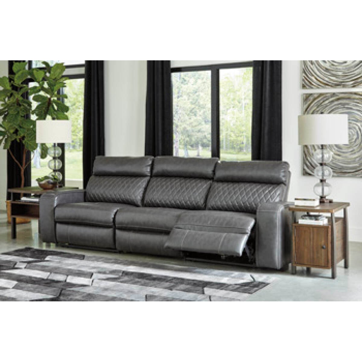 e205ca1865db889a068bbd3921b26f88 Samperstone 3-Piece Power Reclining Sectional Sofa - Image 1