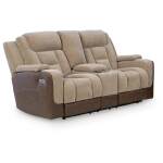 Mixed Motion Power Reclining Loveseat with Console - Image 2