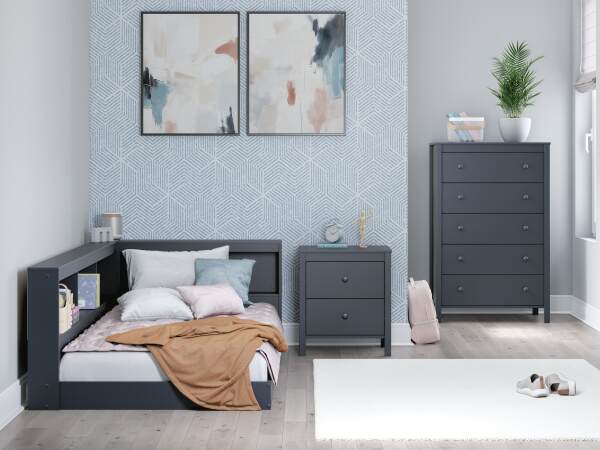 Simmenfort Twin Bookcase Storage Bed - Image 11