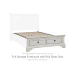 Robbinsdale Full Storage Footboard with Roll Slats - Image 3