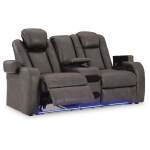 Fyne-Dyme Power Reclining Loveseat with Console - Image 4
