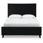 Danziar Queen Panel Platform Bed and 2 Nightstands - Image 3