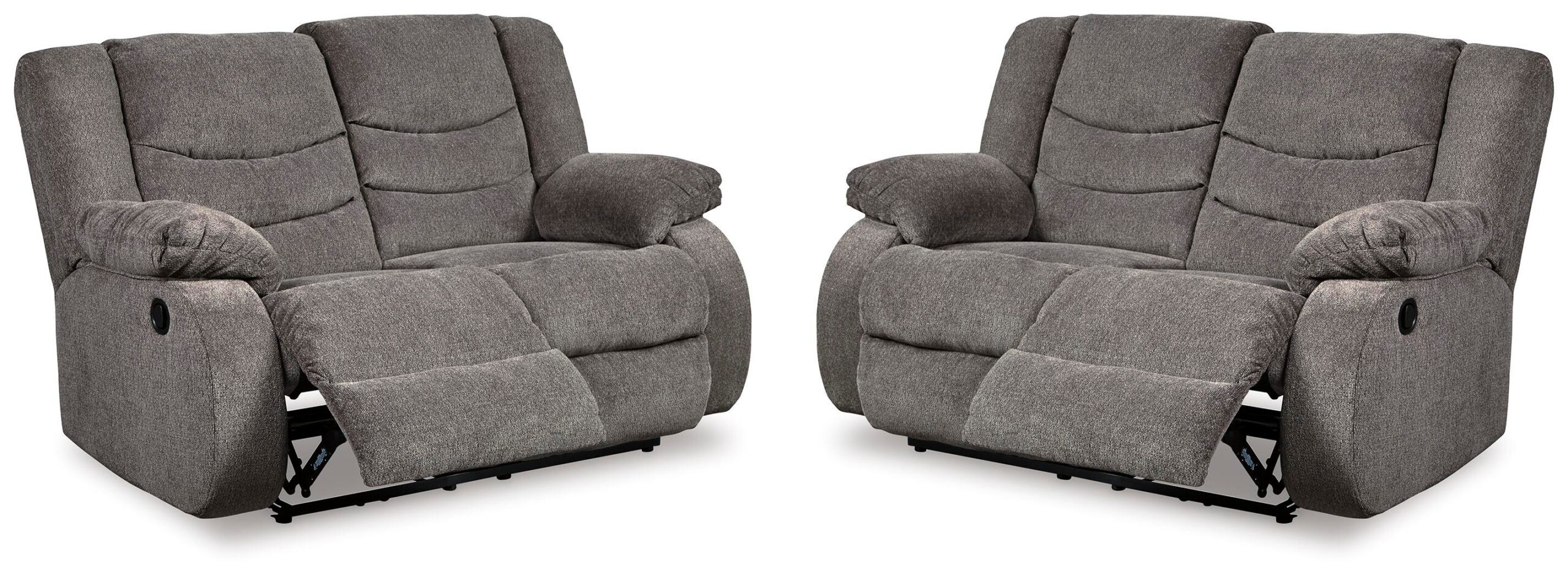 e346e35d4adf765d57849c5f2c363b5c Tulen Set of 2 Reclining Loveseats - Image 1